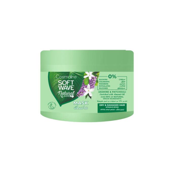Cosmaline SOFT WAVE NATURAL MASK DRY & DAMAGED HAIR 450ml / B0004139 - Karout Online -Karout Online Shopping In lebanon - Karout Express Delivery 