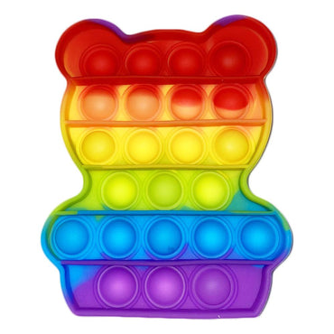 Teddy Bear Pop It Fidget Toy / PO-15 - Karout Online -Karout Online Shopping In lebanon - Karout Express Delivery 