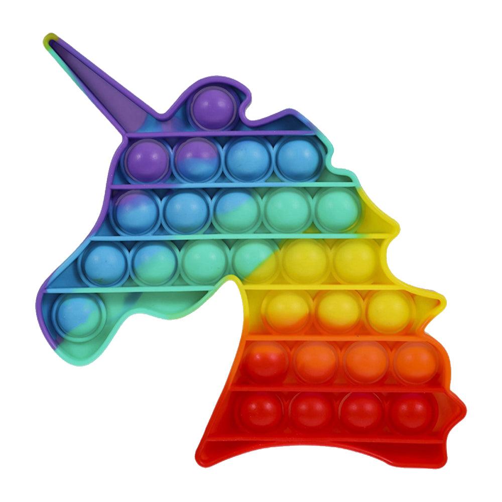 Unicorn Rainbow Color Pop It Fidget Toy / PO-4 - Karout Online -Karout Online Shopping In lebanon - Karout Express Delivery 