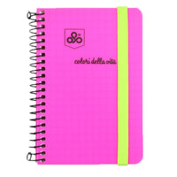 OPP Colori Della Vita Fluo Spiral With Elastic - 72 sheets / 7.5 x 10.5 cm - Karout Online -Karout Online Shopping In lebanon - Karout Express Delivery 