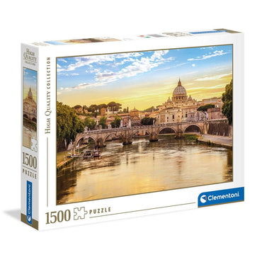 Clementoni Rome Puzzle 1500 pcs - Karout Online -Karout Online Shopping In lebanon - Karout Express Delivery 