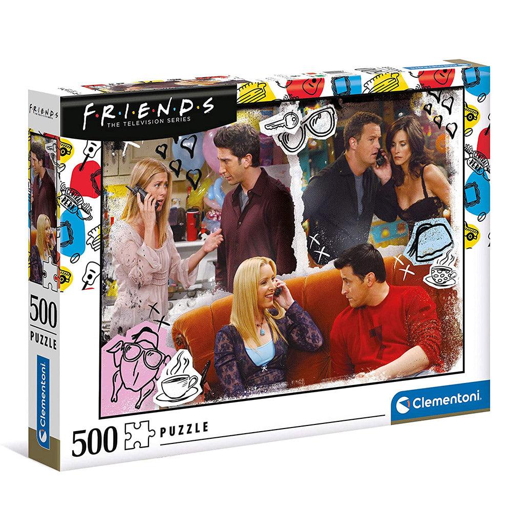Clementoni Friends Puzzle 500 pieces - Karout Online -Karout Online Shopping In lebanon - Karout Express Delivery 