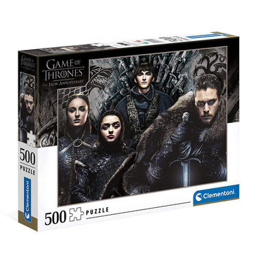 Clementoni Game Of Thrones Puzzle 500 pcs - Karout Online -Karout Online Shopping In lebanon - Karout Express Delivery 
