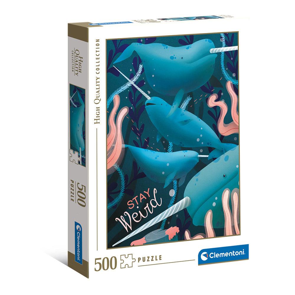 Clementoni Narwhal Puzzle 500 pcs - Karout Online -Karout Online Shopping In lebanon - Karout Express Delivery 