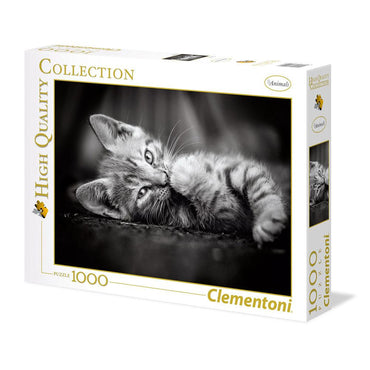 Clementoni Kitty Puzzle 1000 pcs - Karout Online -Karout Online Shopping In lebanon - Karout Express Delivery 