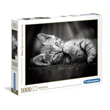 Clementoni Kitty Puzzle 1000 pcs - Karout Online -Karout Online Shopping In lebanon - Karout Express Delivery 