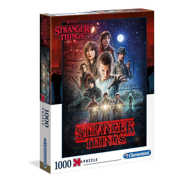 Clementoni Stranger Things 1 Puzzle 1000 pcs - Karout Online -Karout Online Shopping In lebanon - Karout Express Delivery 