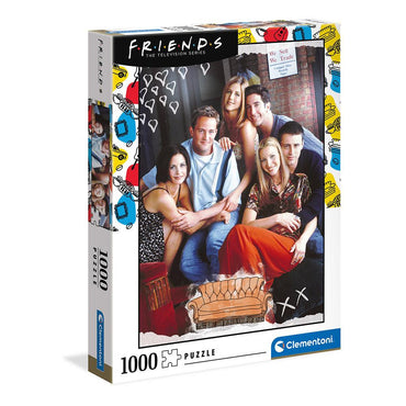 Clementoni Friends Puzzle 1000 pcs - Karout Online -Karout Online Shopping In lebanon - Karout Express Delivery 