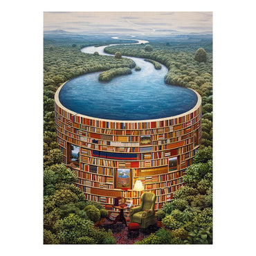 Clementoni Bibliodame Puzzle 1000 pcs - Karout Online -Karout Online Shopping In lebanon - Karout Express Delivery 