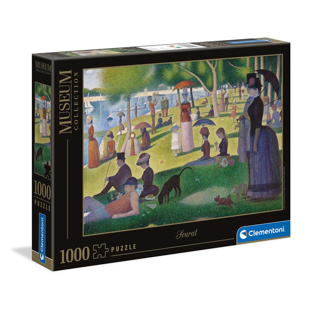 Clementoni Seurat A Sunday on La Grande Puzzle 1000 pcs - Karout Online -Karout Online Shopping In lebanon - Karout Express Delivery 
