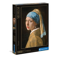 Clementoni Vermeer Girl with a Pearl Earring Puzzle 1000 pcs - Karout Online -Karout Online Shopping In lebanon - Karout Express Delivery 