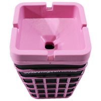Plastic Portable Bucket Ashtray - Karout Online -Karout Online Shopping In lebanon - Karout Express Delivery 
