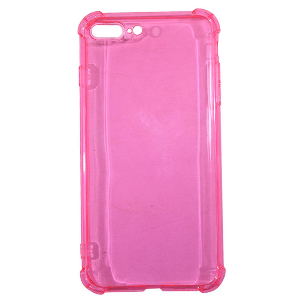 Phone Cover For Iphone 7 Plus (Transparent Pink) / KCC-21B - Karout Online -Karout Online Shopping In lebanon - Karout Express Delivery 