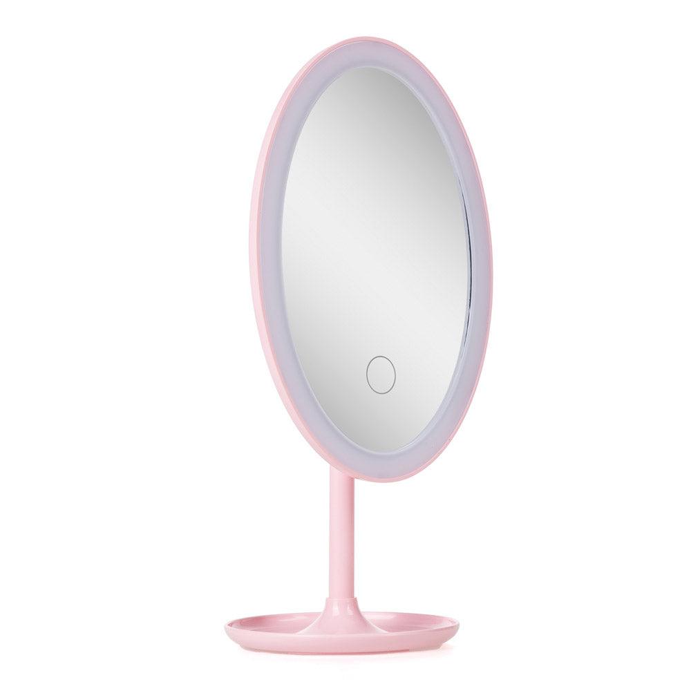 Led Makeup Mirror chargeable - Karout Online -Karout Online Shopping In lebanon - Karout Express Delivery 