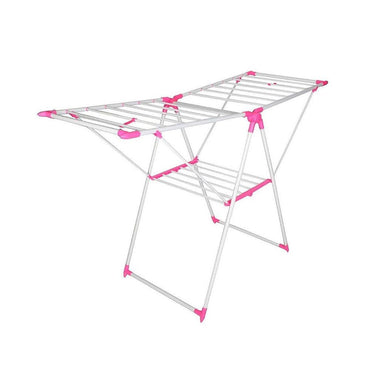 Simple Stainless Steel Clothes Drying Rack - Karout Online -Karout Online Shopping In lebanon - Karout Express Delivery 