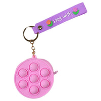 Small Pop It fidgets Keychain Simple Bag PO-02 / SW-12 - Karout Online -Karout Online Shopping In lebanon - Karout Express Delivery 