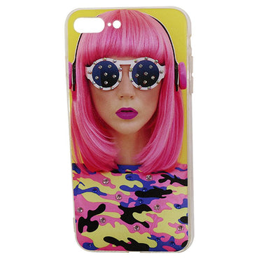 Phone Cover For Iphone 8 Plus (Girl) / AE-13 - Karout Online -Karout Online Shopping In lebanon - Karout Express Delivery 