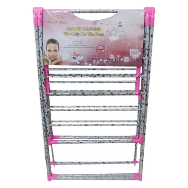 Decorated Stainless Steel Clothes Drying Rack - Karout Online -Karout Online Shopping In lebanon - Karout Express Delivery 