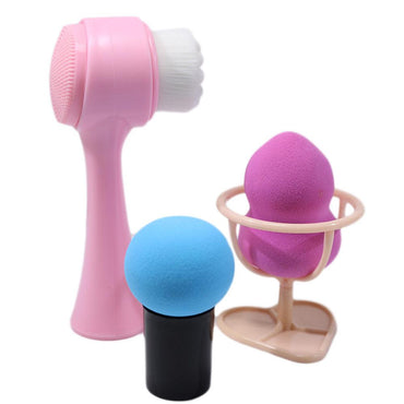 Man Fei Dual Action Facial Brush & Headband set - Karout Online -Karout Online Shopping In lebanon - Karout Express Delivery 