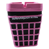 Plastic Portable Bucket Ashtray - Karout Online -Karout Online Shopping In lebanon - Karout Express Delivery 