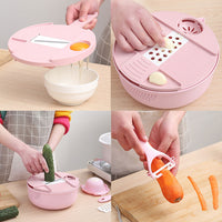 **(NET)**Multifunctional Chopper Cutter Kitchen Grater Steel Blade Knife Kitchen Tool  / 22FK166