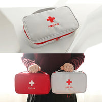**(NET)**Portable Camping First Aid Kit Emergency Medical Bag Storage Case Bag