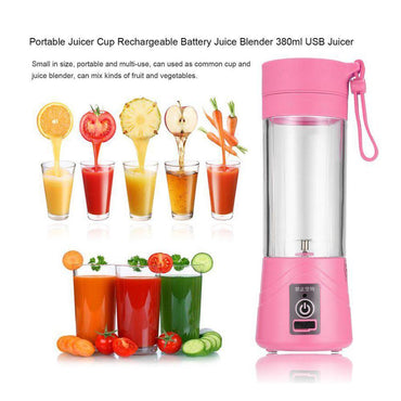 Portable And Rechargeable Battery Juice Blender - Karout Online