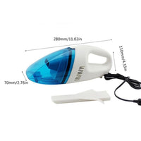 Portable High Power Vacuum Cleaner / Car Vacuum Cleaner (Blue) - Karout Online