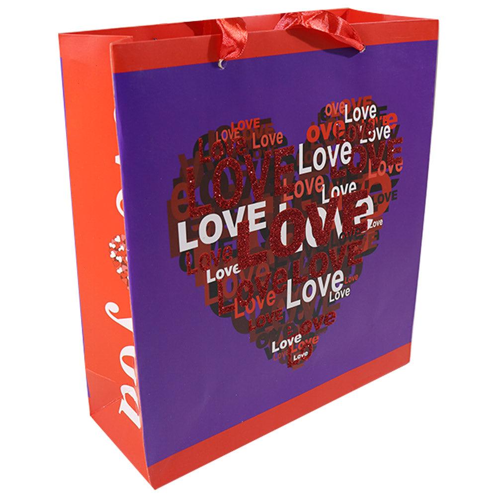 Shop Online Love Gift Bag 24 x 21 / D-325 - Karout Online Shopping In lebanon
