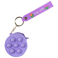 Small Pop It fidgets Keychain Simple Bag PO-02 / SW-12 - Karout Online -Karout Online Shopping In lebanon - Karout Express Delivery 