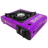 Pamchal Gas Portable Butane Stove Black - Karout Online -Karout Online Shopping In lebanon - Karout Express Delivery 