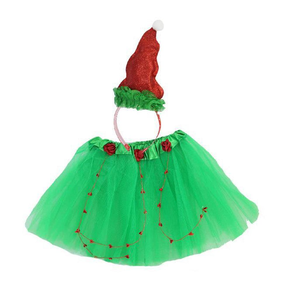 Christmas Girls Costume / Q-1025 - Karout Online -Karout Online Shopping In lebanon - Karout Express Delivery 
