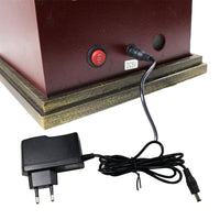 Christmas Wood Light Up Snow House with Music - Karout Online -Karout Online Shopping In lebanon - Karout Express Delivery 