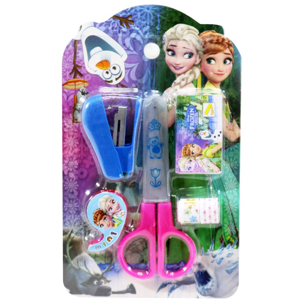 Kids Frozen Scissor with Stapler Set / QL-828 - Karout Online -Karout Online Shopping In lebanon - Karout Express Delivery 