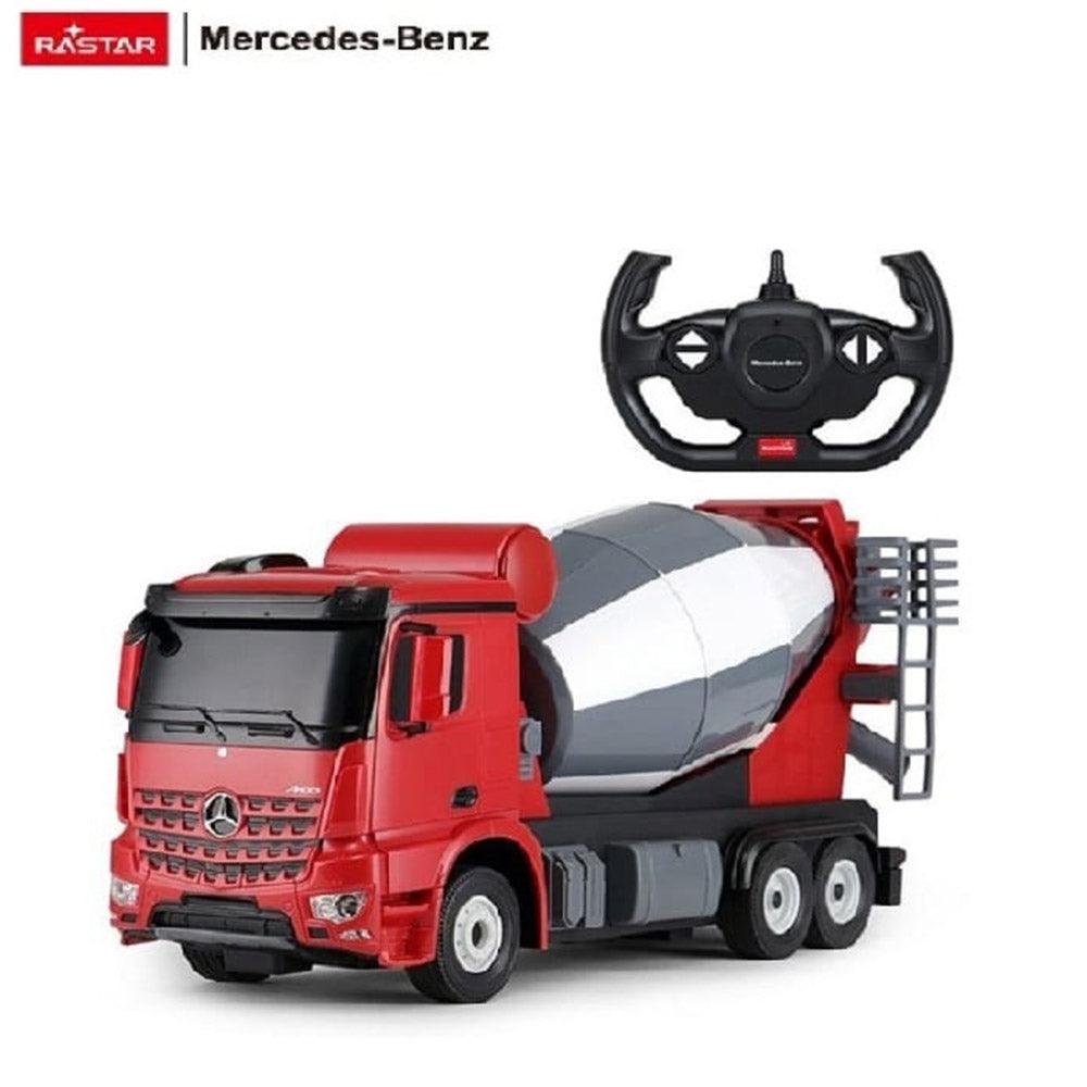 Rastar Remote Control Mercedes Benz Arcos Transport Mixer Red - Karout Online -Karout Online Shopping In lebanon - Karout Express Delivery 
