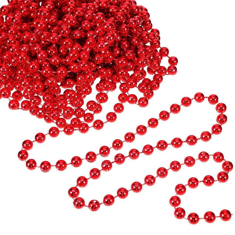 Shop Online Christmas Beads Pearl Chain For Decoration (2 Meter) - Karout Online Shopping In lebanon