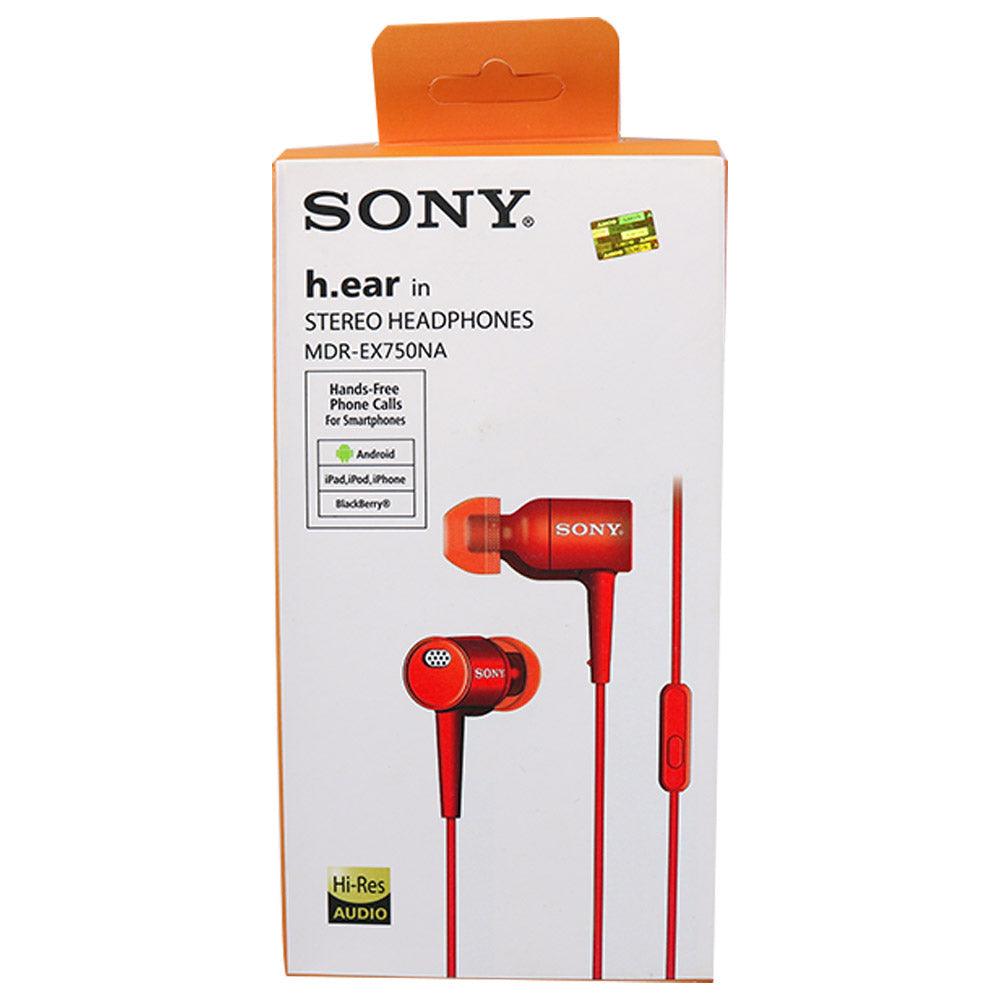 Sony Stereo Headphone MDR-EX750NA - Karout Online -Karout Online Shopping In lebanon - Karout Express Delivery 