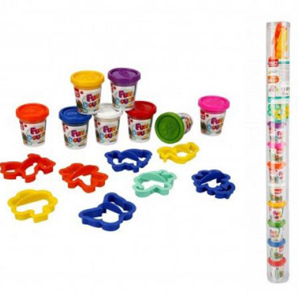 Crafy Dough Pvc Tube Set In Dsp Of 16 Pack - Karout Online -Karout Online Shopping In lebanon - Karout Express Delivery 