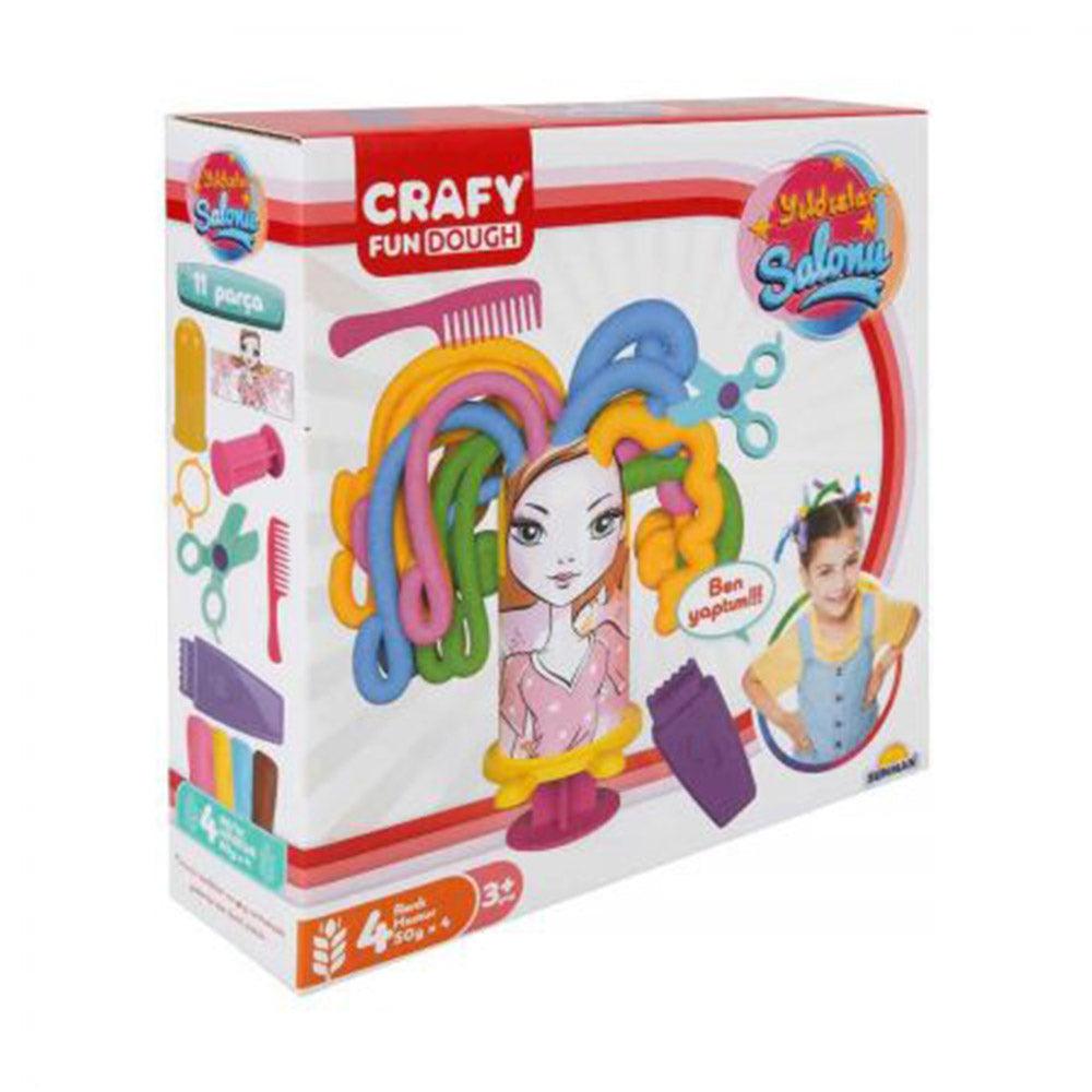 Crafy Dough Set Of Star Hair Salon 11 Pcs - Karout Online -Karout Online Shopping In lebanon - Karout Express Delivery 