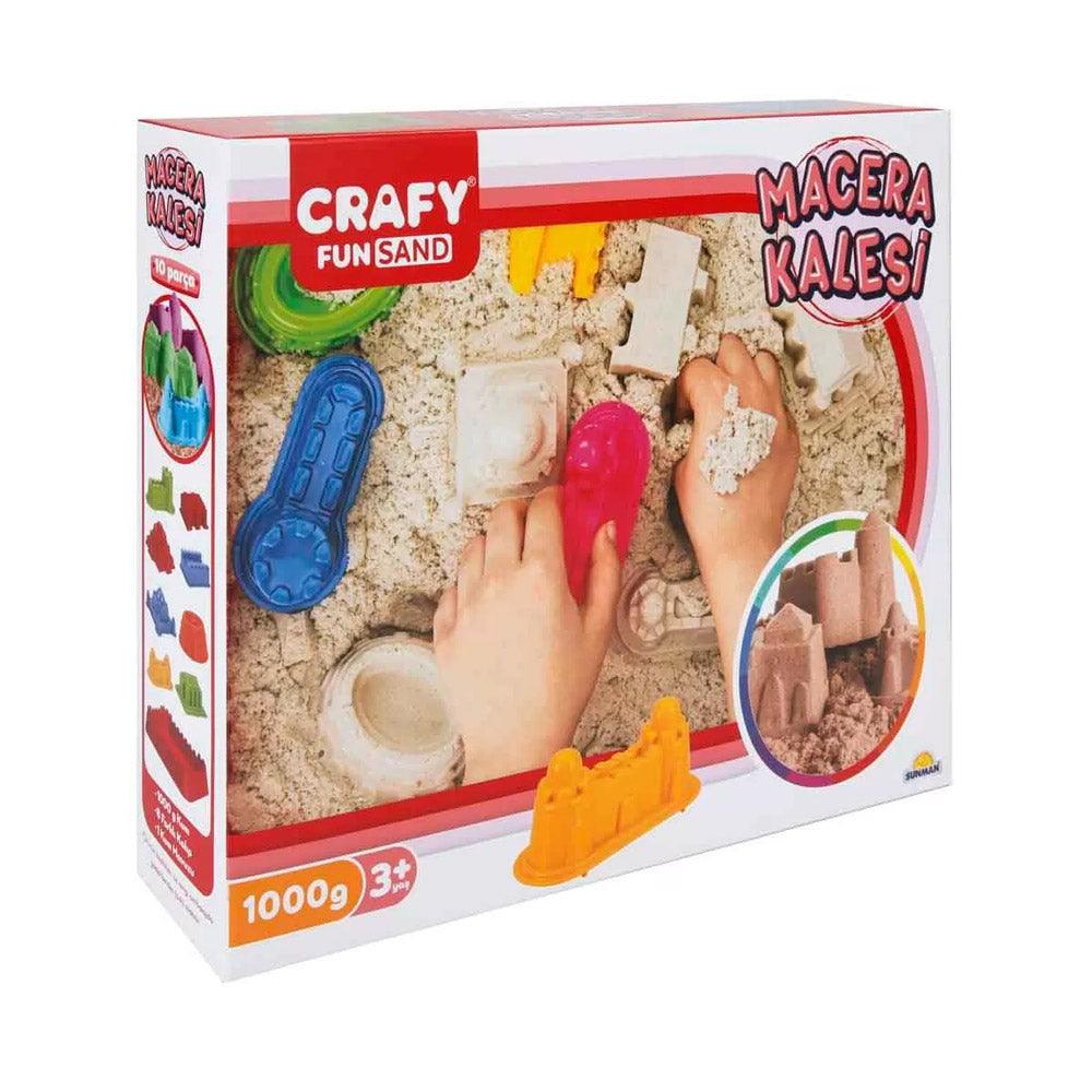Crafy Dough Play Sand Set 10 Pcs - Karout Online -Karout Online Shopping In lebanon - Karout Express Delivery 
