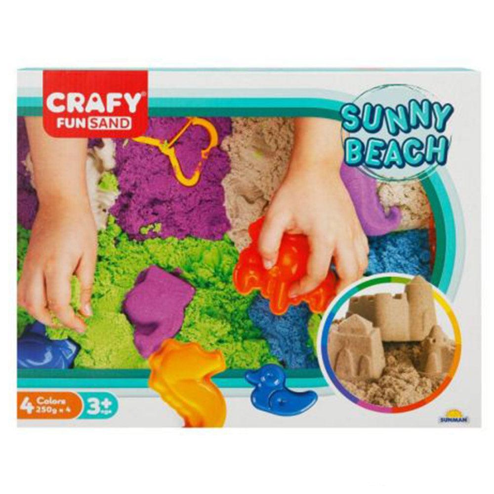 Crafy Dough Play Sand Set 13 Pcs - Karout Online -Karout Online Shopping In lebanon - Karout Express Delivery 