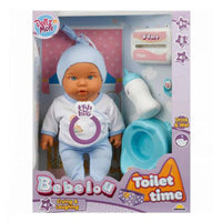 Crafy Doll Bebelou Toilet Time Drink And Wet  Crying And Laughing 35 Cm - Karout Online -Karout Online Shopping In lebanon - Karout Express Delivery 