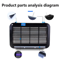 (NET) Mosquito Killer Lamp 8W 220V LED Electric Shock Bug Repeller