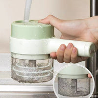 (NET)Multifunctional Electric Chargeable Handheld Food Chopper Food Processor / 651364 / KN-452