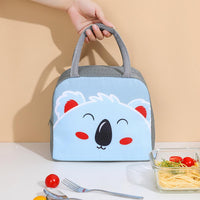 Children Lunch Bag Portable Cuter Animals Waterproof Food Warmer Lunch Box Insulated Bag / JR23-22
