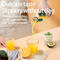 (NET) Mini Juice Cup 6 Blades Blender USB Portable Mini Fresh Juice Blender Sport Bottle/ KC23-65/ KN-440