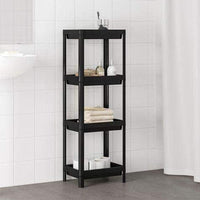 Organizer Shelf 4 Line Black - Karout Online -Karout Online Shopping In lebanon - Karout Express Delivery 