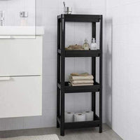 Organizer Shelf 4 Line Black - Karout Online -Karout Online Shopping In lebanon - Karout Express Delivery 