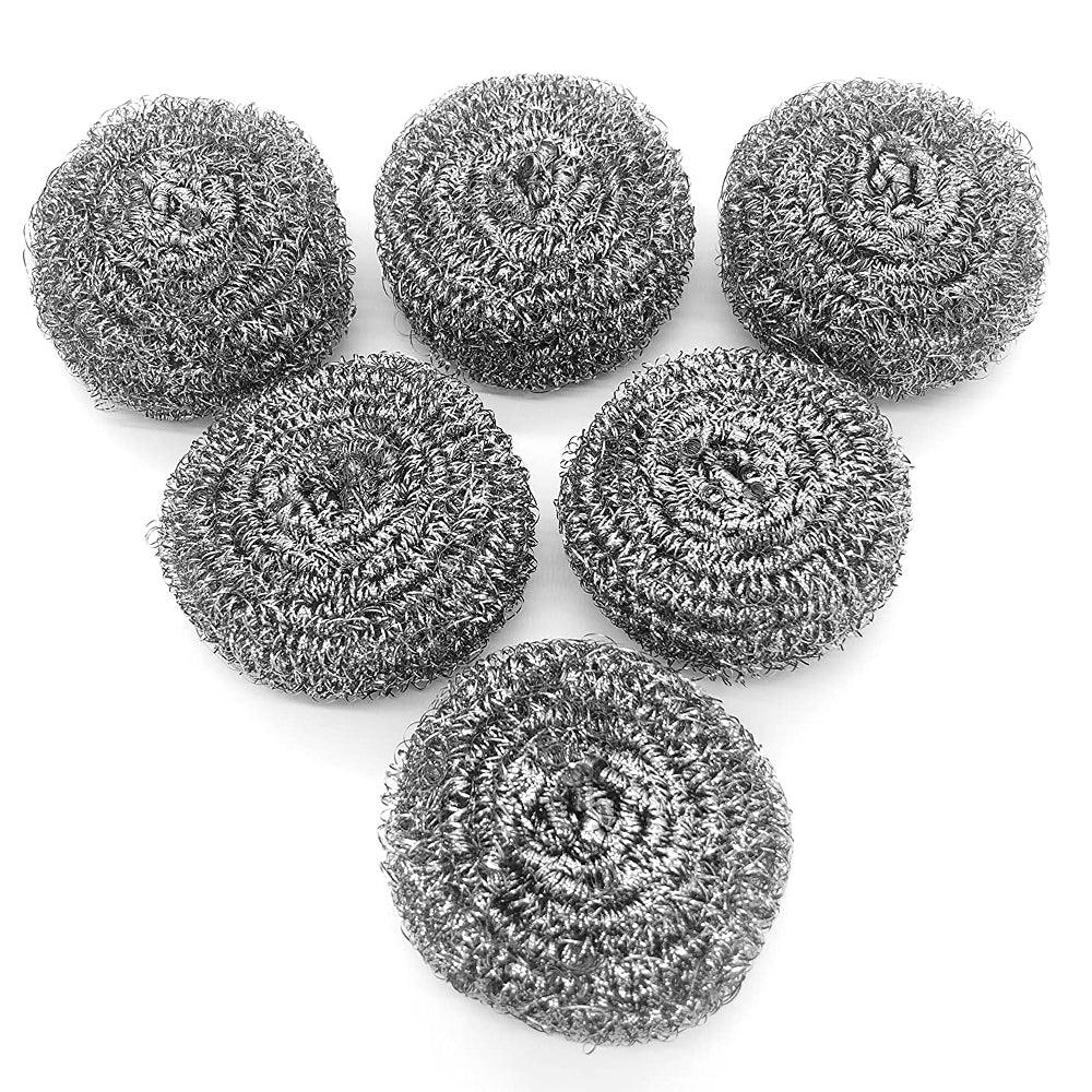 Star Dish washing Steel Scrubber 6 pcs pack - Karout Online -Karout Online Shopping In lebanon - Karout Express Delivery 