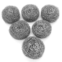 Star Scrubber washing Steel Scrubber 6 pcs pack  / 28002 - Karout Online -Karout Online Shopping In lebanon - Karout Express Delivery 